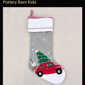 New Pottery Barn Kids Christmas Stocking Collection Gray grey